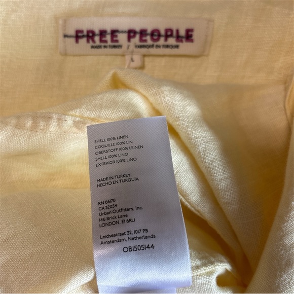 NWOT Free People Bennie Crop Blazer - Picture 7 of 7